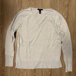 Women's GAP V-Neck Sweater - Light blue S
